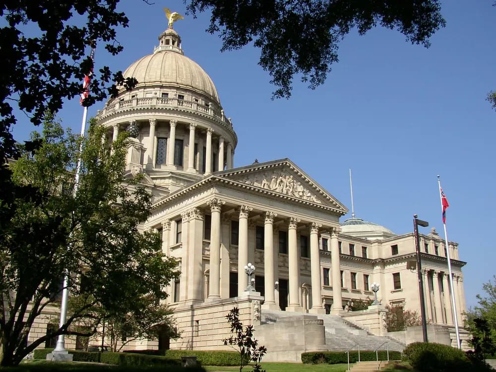 University of Mississippi School of Medicine (MD) — Mississippi "New" State Capitol Building in Jackson