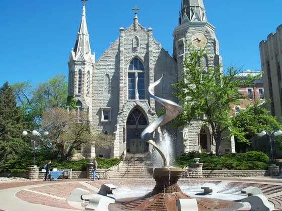 Creighton University School of Medicine (MD) — St. John's Roman Catholic Church on the Creighton University campus at Omaha