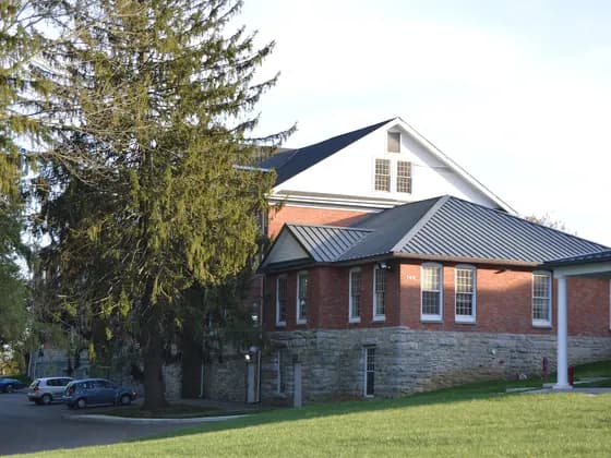 LMU-DCOM (DO) — Eastern side of Grant-Lee Hall on the campus of Lincoln Memorial University in Harrogate