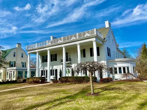 Marshall University Joan C. Edwards School of Medicine (MD) — The Marshall University President's House on 13th Avenue in…