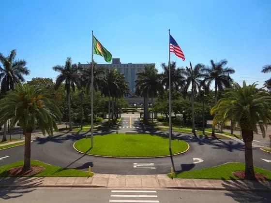 University of Miami Miller School of Medicine (MD) — Main Gate at University of Miami