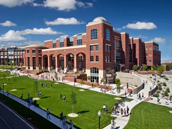 University of Nevada, Reno School of Medicine (MD) — A view of the Mathewson-IGT Knowledge Center of the University of Nevada