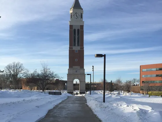 Oakland University William Beaumont School of Medicine (MD) — The Elliott carillon tower on the campus of Oakland…