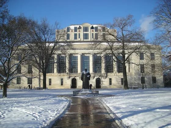 The Ohio State University College of Medicine (MD) — The Thompson Library on the campus of The Ohio State University in…