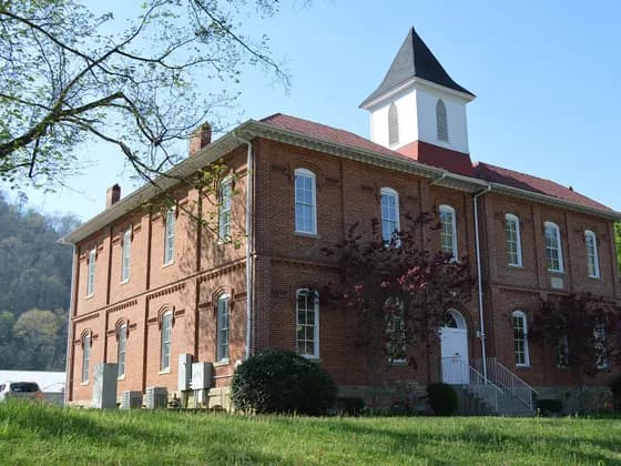 KYCOM — Pikeville (DO) — Front and eastern side of the Pikeville College Academy Building