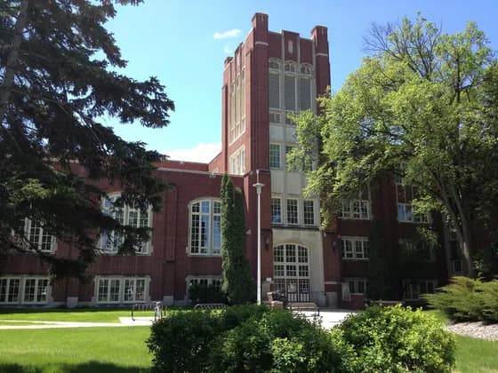 University of North Dakota School of Medicine and Health Sciences (MD) — Chester Fritz Library on the University of North…