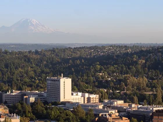 University of Washington School of Medicine (MD) — A view of the University of Washington Medical Center in Seattle