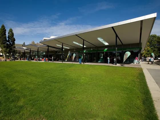 University of Waikato — New Zealand Graduate School of Medicine (MD) — The village green between the shops and one of the…
