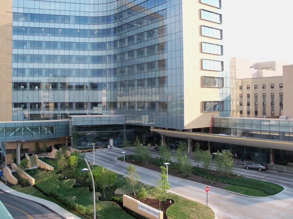 Wright State Boonshoft School of Medicine (MD) — A view of the southeast tower addition at Miami Valley Hospital