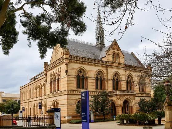 Adelaide — Mitchell Building of Adelaide University on 2 September 2026