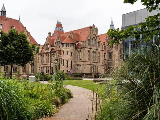 An image of part of the extensive Manchester University Campus. Image made available under Creative Commons Attribution licensing, with attribution in the form of a link to www.cit Manchester — An image of part of the extensive Manchester University Campus. Image made available under Creative Commons…