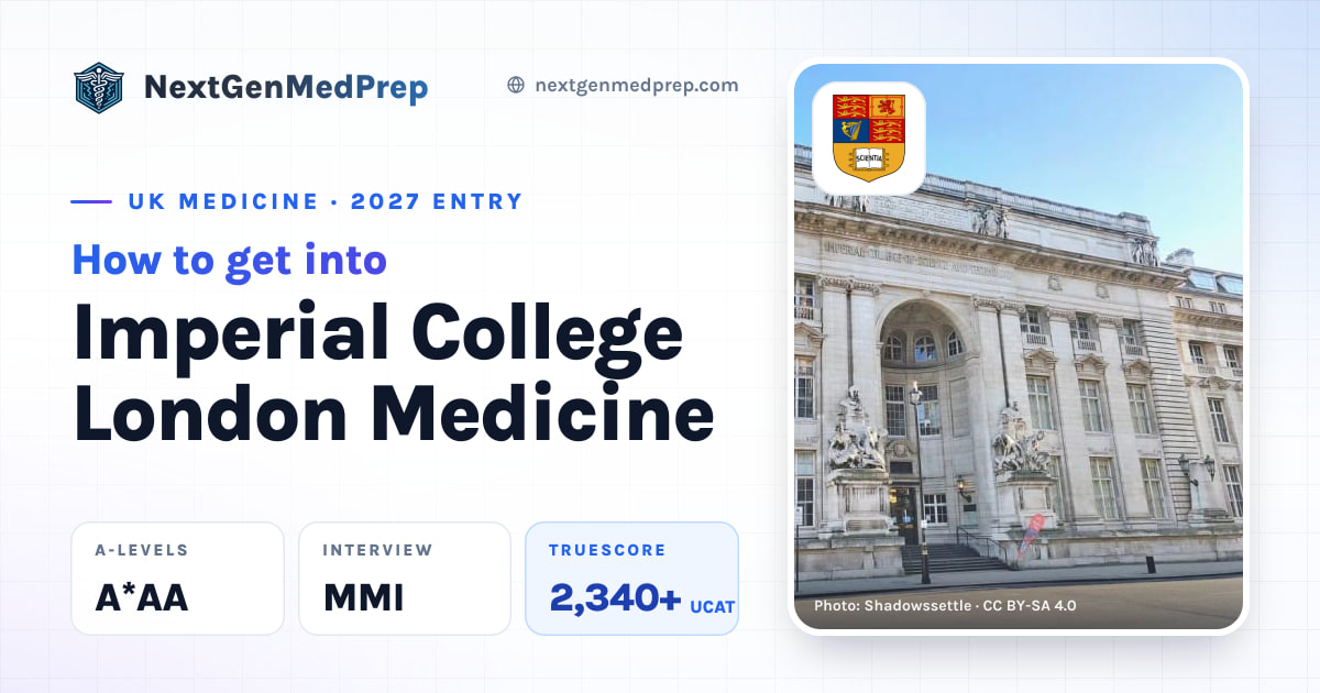 How to get into Imperial College London Medicine — 2027 Entry | NGMP