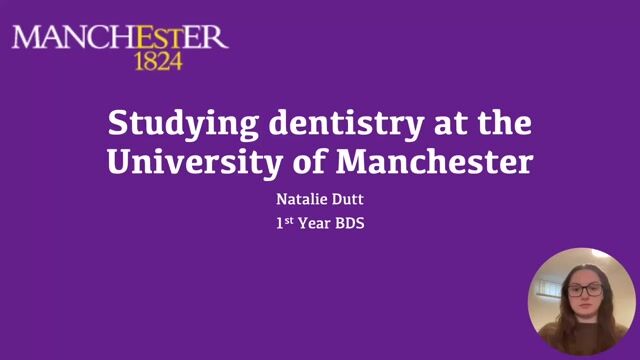 Thumbnail for “Studying Dentistry at Manchester”, a Manchester dentistry tutor video